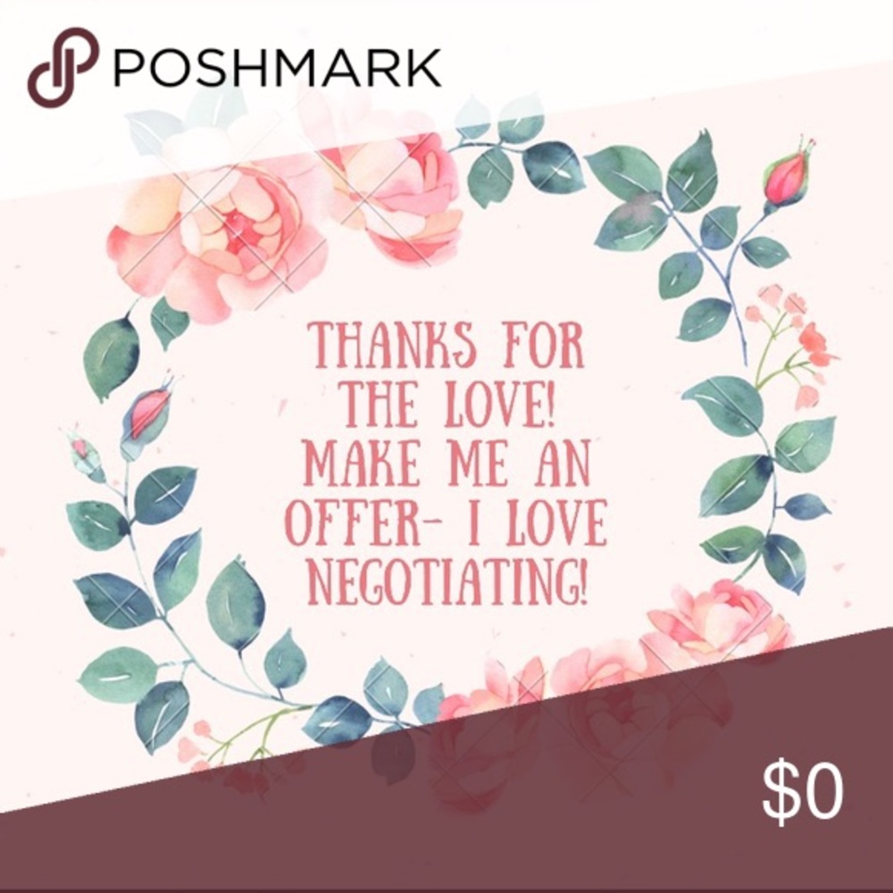 Send me your best offers...Thanks for the Love 💜
